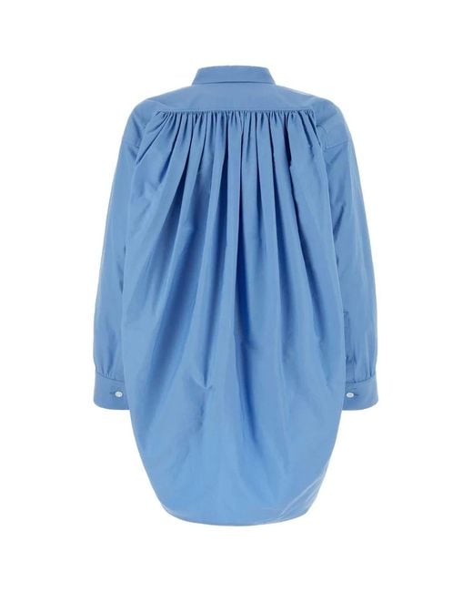 Bottega Veneta Blue Camicia