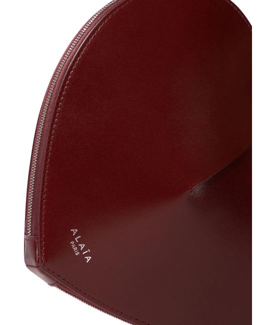 Alaïa Red Alaia "Le Cœur" Small Crossbody Bag