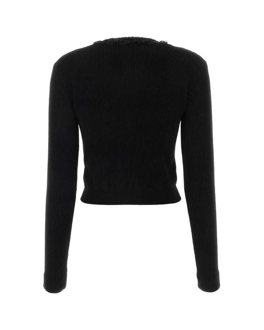 Alessandra Rich Black Maglieria