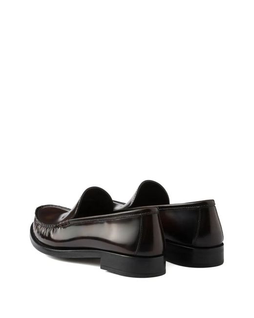 Prada Black Loafers