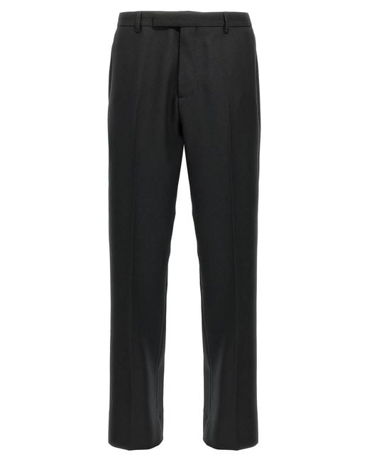 Gucci Black Twill Pants for men