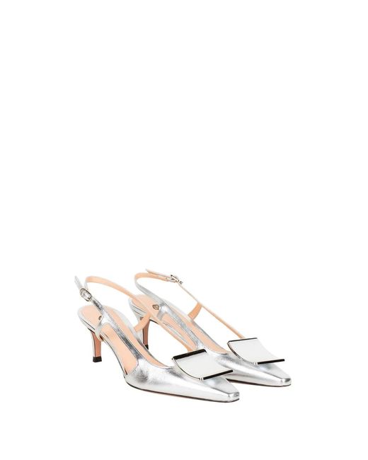 Roberto Festa Natural Kimera Buckle Pumps