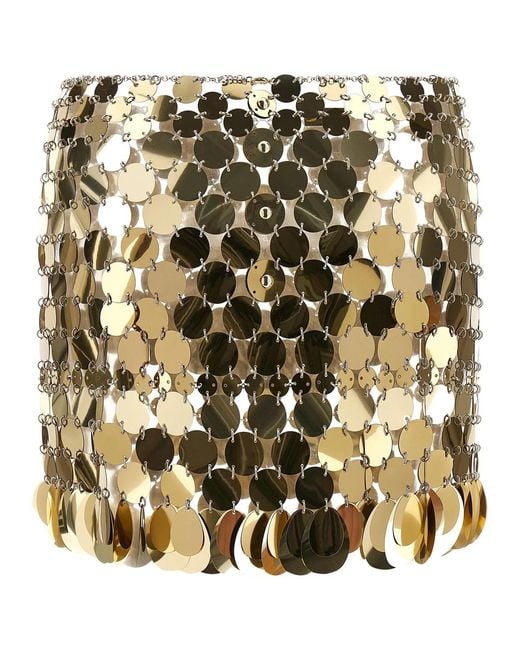 Rabanne Metallic 'Jupe' Skirt