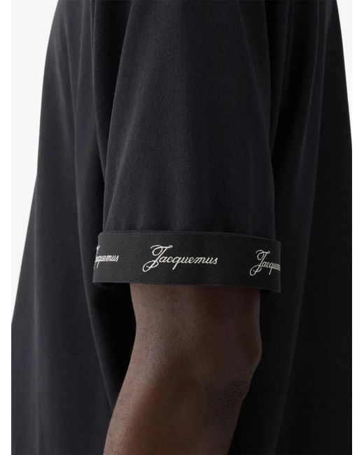 Jacquemus Black Le Tshirt Rond Carre Mc for men
