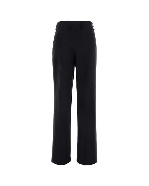 Prada Black Pantaloni