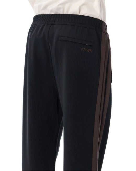Adidas Black Adidas Y-3 Wales Bonner Track Pants for men