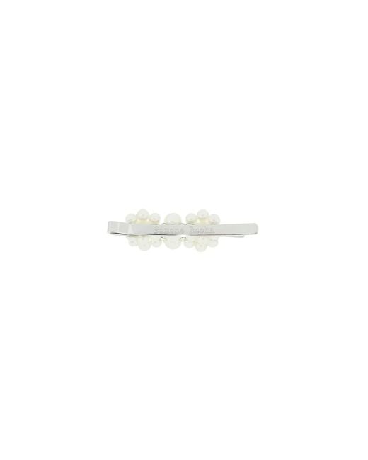 Simone Rocha Natural Mini Flower Hair Clips