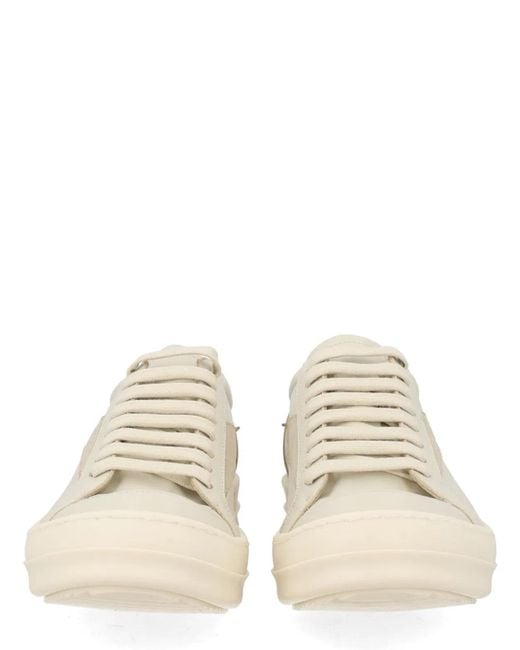 Rick Owens White Sneaker "Vintage Sneaks"