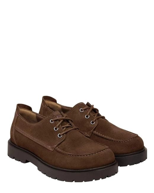 Birkenstock Brown Moccasin "Highwood Moc Lace Low"