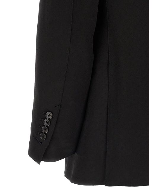 Tom Ford Black Tone-On-Tone Polka Dot Blazer for men