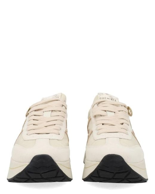 Premiata White Sneaker "Bethcoin"
