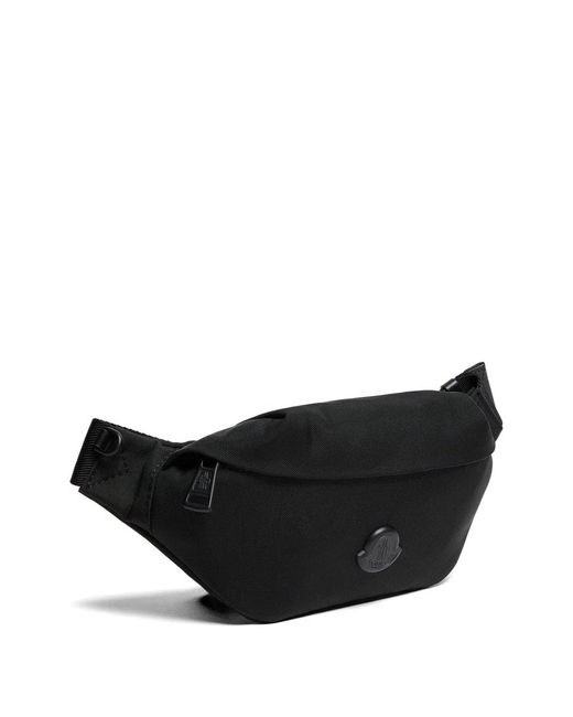 Moncler Black Durance Belt Mini Crossbody Bag for men