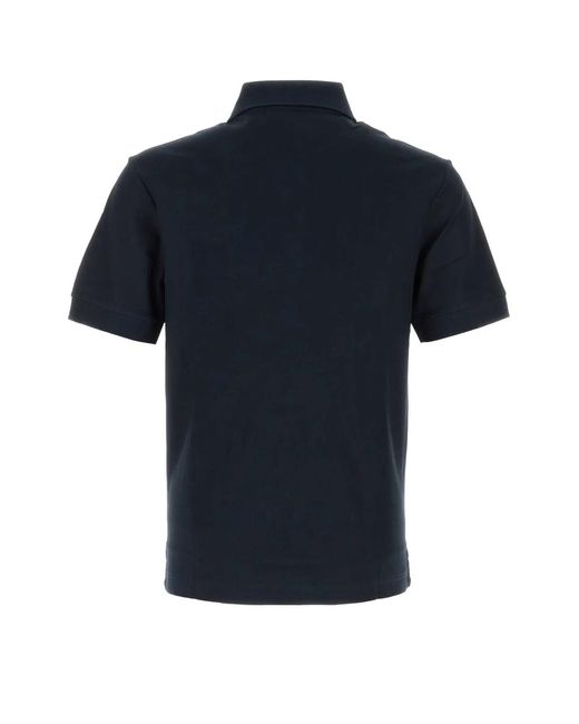 Burberry Black Logo Polos for men