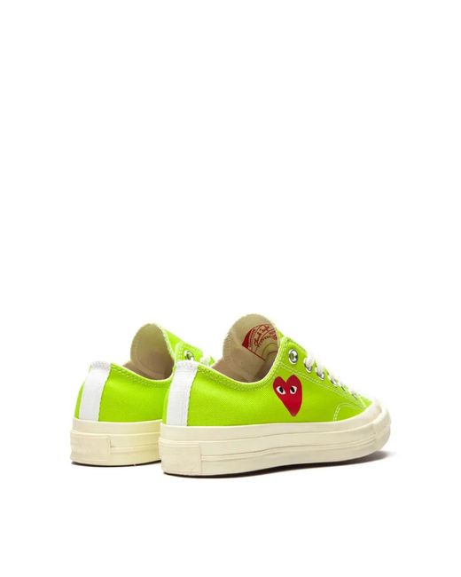 COMME DES GARÇONS PLAY Yellow X Converse Chuck 70 Ox Sneakers