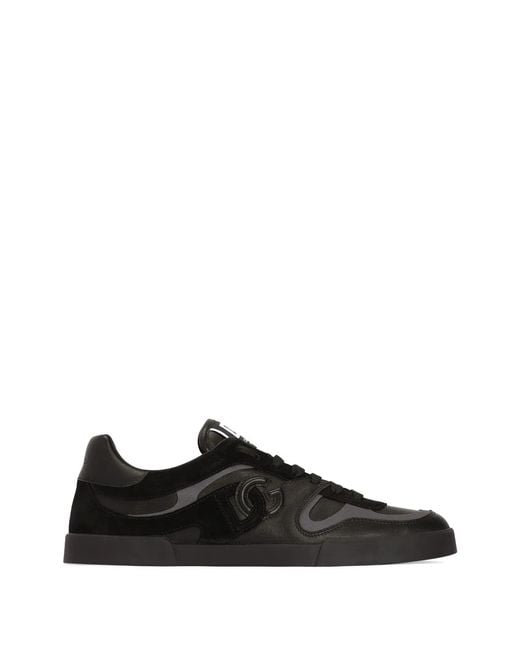 Dolce & Gabbana Black Dolce & Gabbana Sneaker Bassa for men