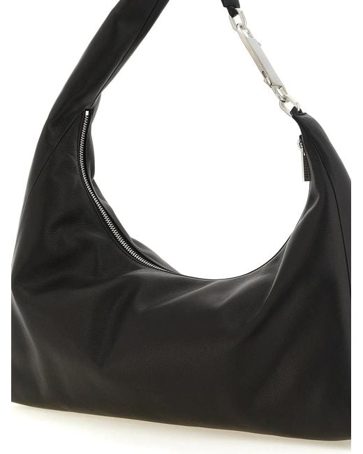 Rick Owens Black 'Cropped Gemini' Shoulder Bag