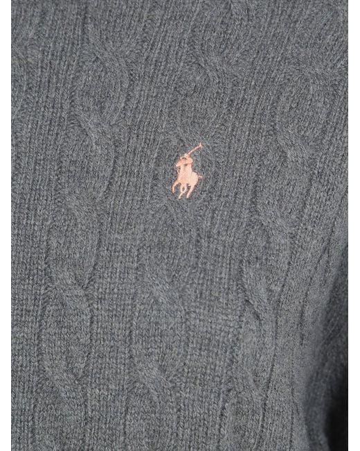 Polo Ralph Lauren Gray Sweater Shift Dress