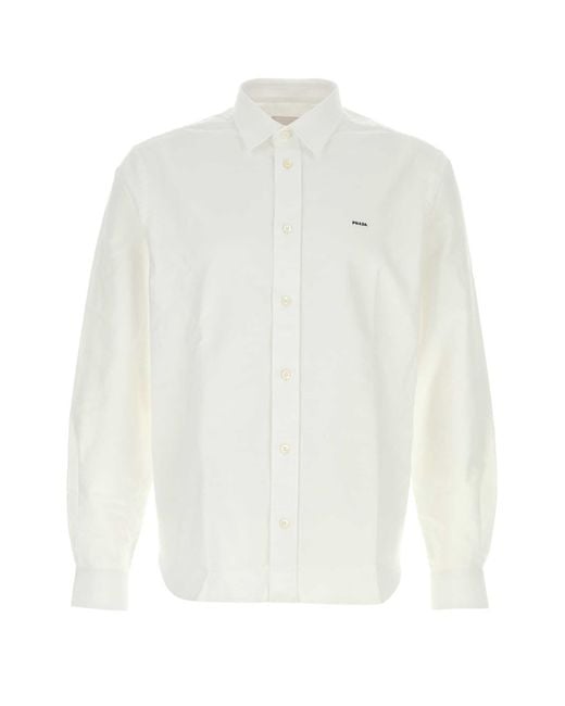 Prada White Shirts for men