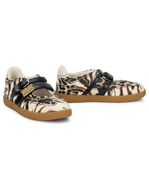 Ganni Multicolor Sporty Ballerinas