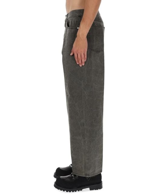 Obey Gray Pants "Wrinkle" for men