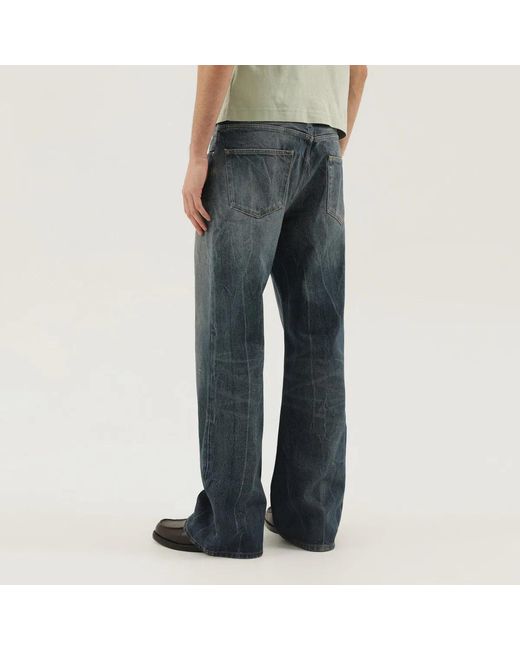 1989 STUDIO Blue Old Setter Denim Pants for men