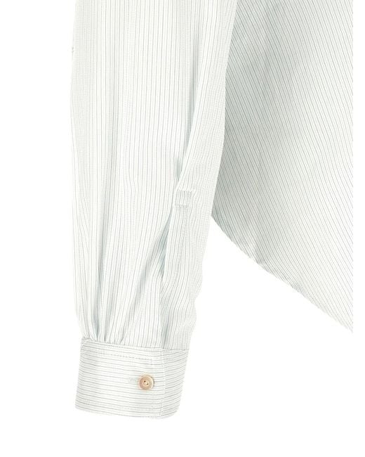 Kiko Kostadinov White 'Ohne K-Dart' Shirt for men