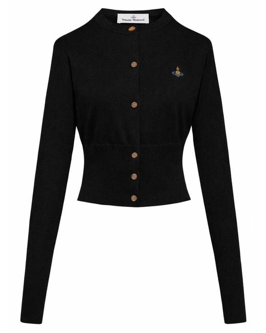 Vivienne Westwood Black Cardigan "Bea"