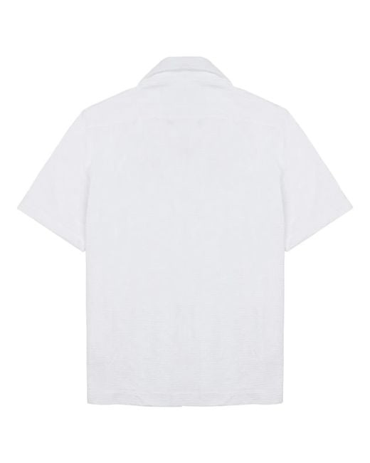 ARCHIVIUM BE UPDATED White Camicia Con Collo Bowling for men