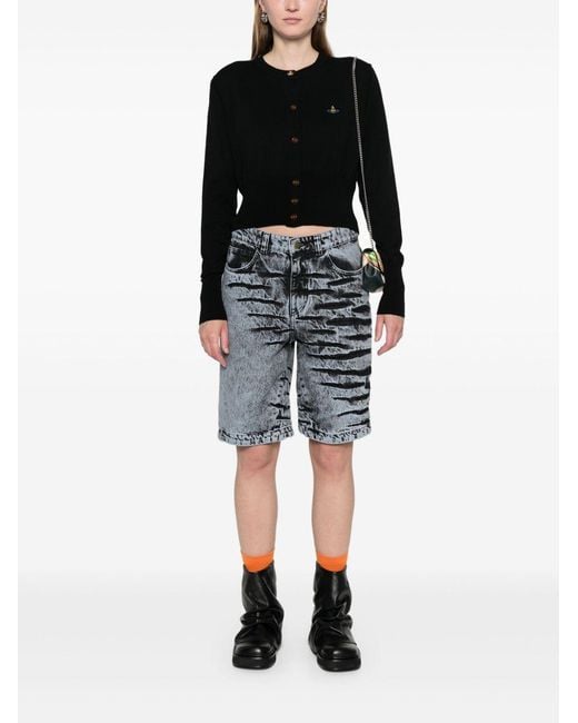 Vivienne Westwood Black Cotton Sweater