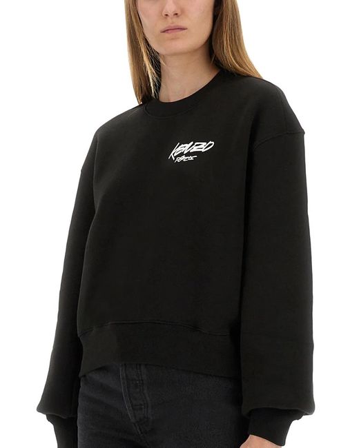 KENZO Black Cotton Sweatshirts