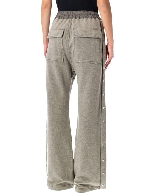 Rick Owens Gray Drkshdw Melange Pusher Pants