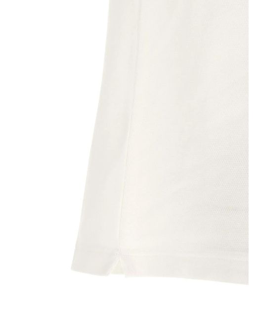 Casablanca White 'Laurel' Polo Shirt for men