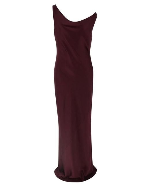 Norma Kamali Purple 'Maria' Dress