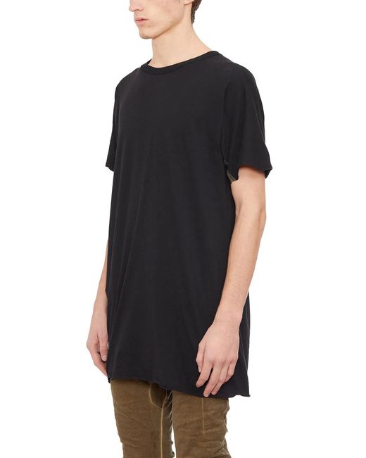 Boris Bidjan Saberi Black Cotton T-Shirt for men