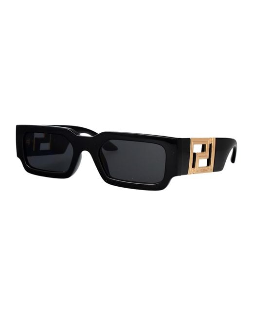 Versace Black Injected Sunglasses for men