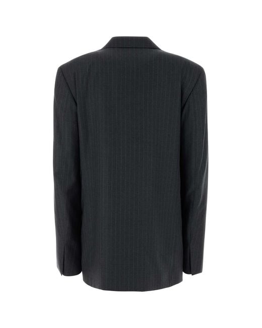 Gucci Black Wool Coat