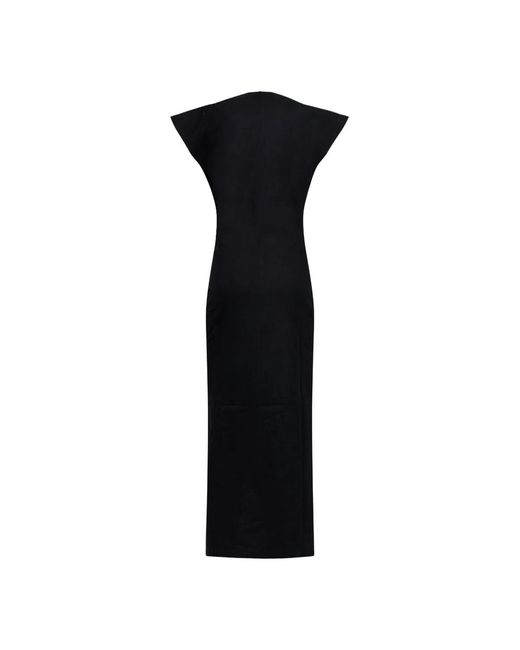 Isabel Marant Black Midi Dress Nadela