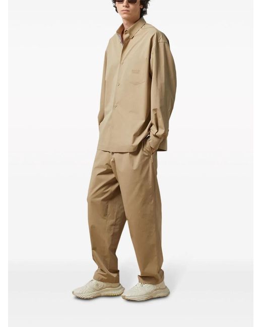 Gucci Natural Heavy Cotton Poplin Pants for men