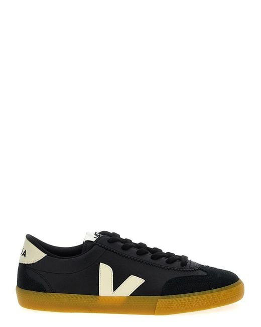 Veja Black 'Volley' Sneakers for men