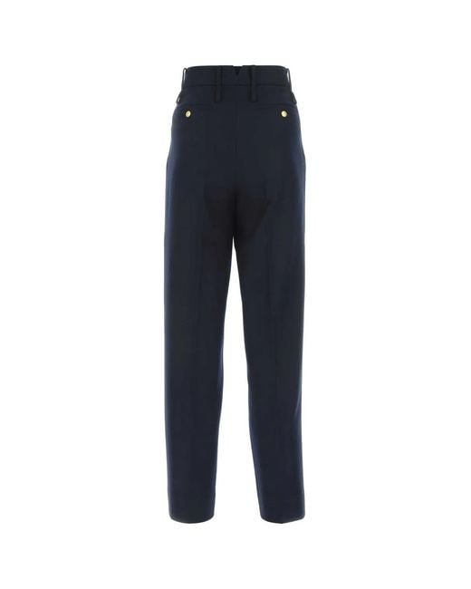 Gucci Blue Midnight Cashmere Pant