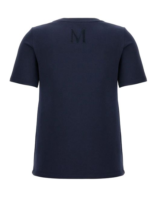 Max Mara Blue Max Mara 'S 'Fianco' T-Shirt
