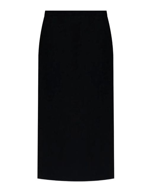 Givenchy Black Low Waist Skirt