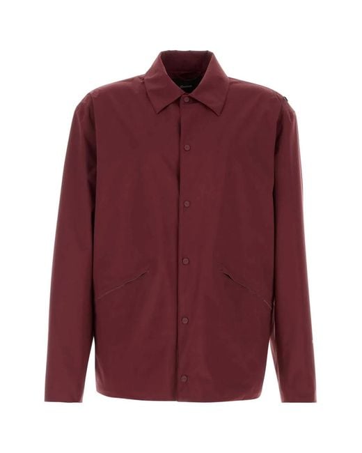 Herno Red Nylon Jacket for men