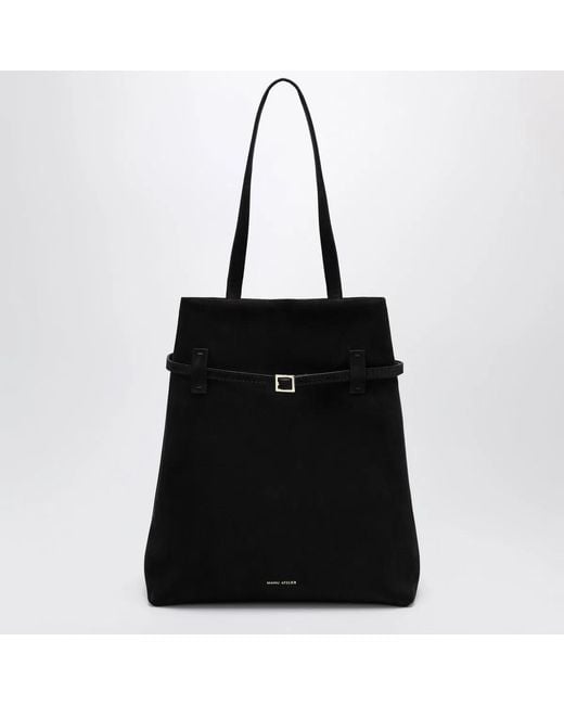 MANU Atelier Black Tote Du Jour Bag