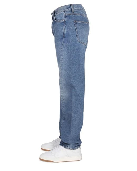 Séfr Blue Séfr Twisted Jeans for men