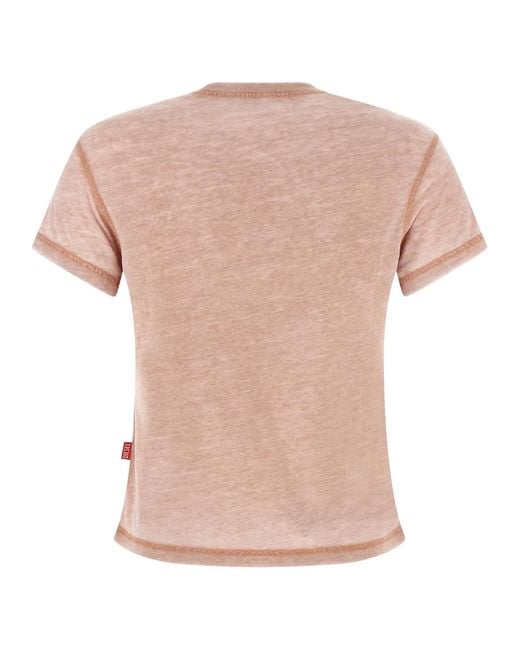 DIESEL Pink 'T-Ila-Aa1' T-Shirt
