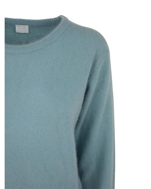 C.t. Plage Blue Boxi Crew Neck Sweater