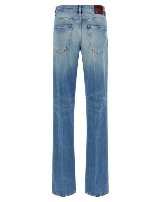 Gucci Blue Flared Leg Jeans