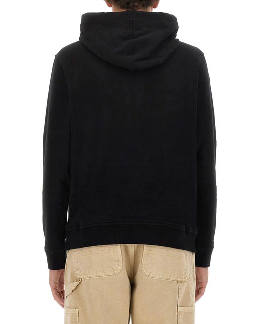 Belstaff Black Felpa Con Logo for men