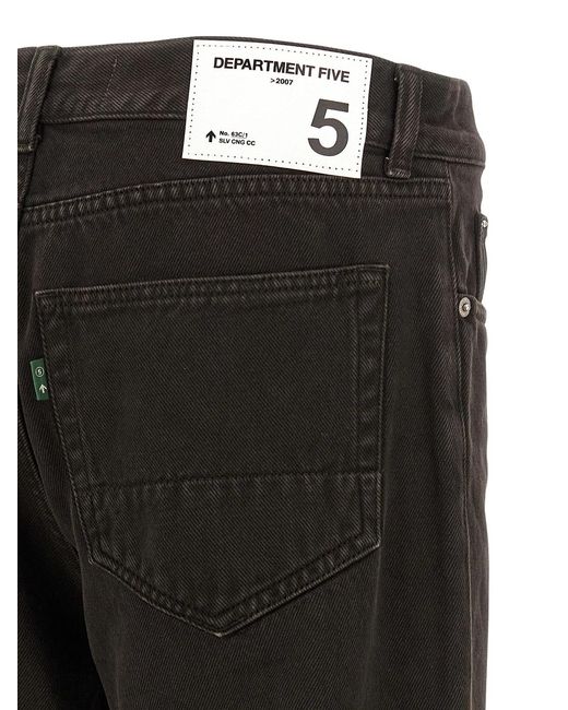 Department 5 Black 'Musso' Jeans for men